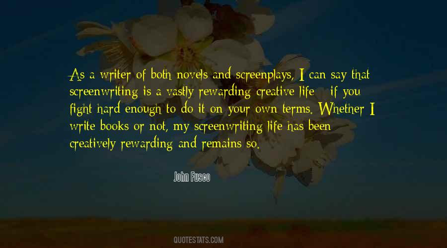 Screenwriting's Quotes #1104983