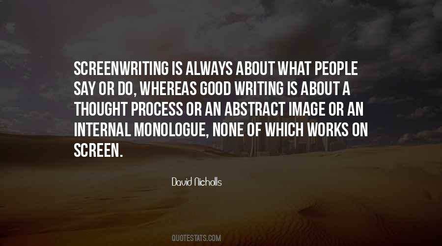 Screenwriting's Quotes #1283514