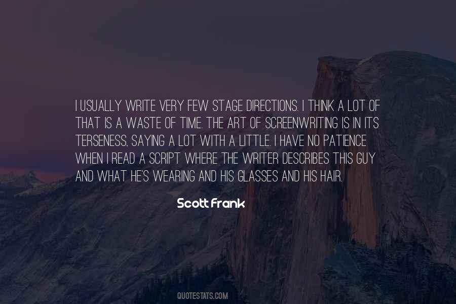 Screenwriting's Quotes #1821178