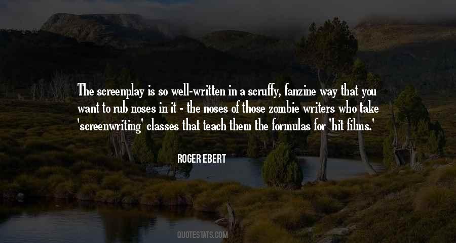 Screenwriting's Quotes #20260