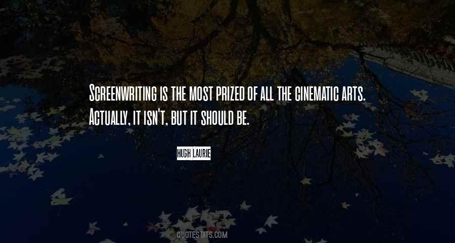 Screenwriting's Quotes #473522