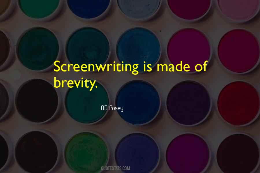 Screenwriting's Quotes #586735
