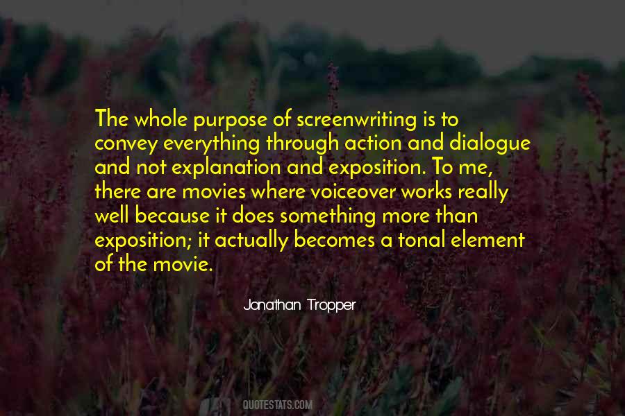 Screenwriting's Quotes #81807