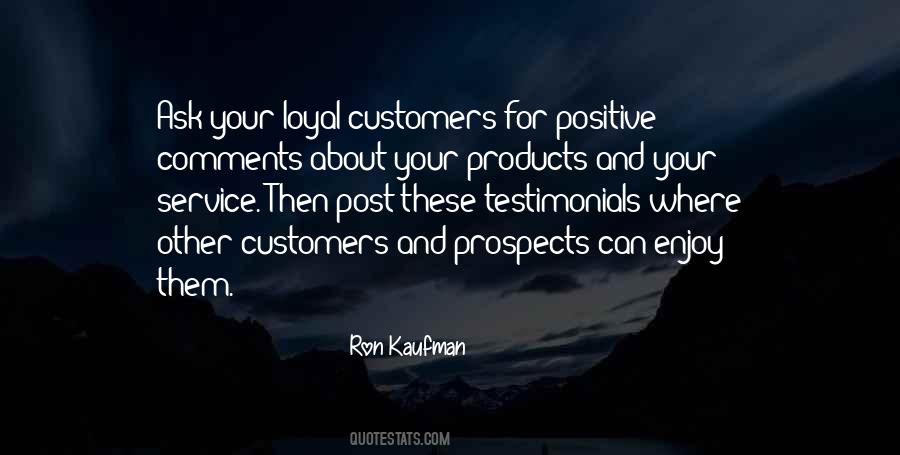 Quotes About Customers #1794756