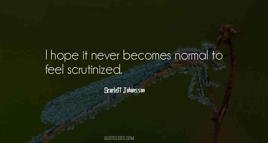 Scrutinized Quotes #1517815