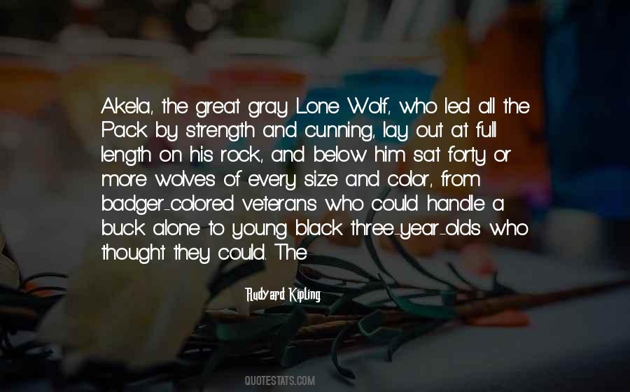 Quotes About Gray Wolves #1048918