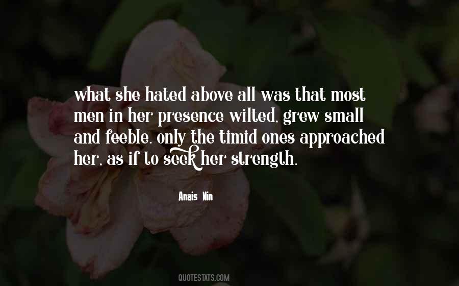 Quotes About Her Strength #1314164