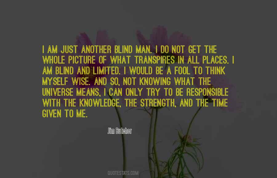 Quotes About A Wise Man And A Fool #110074