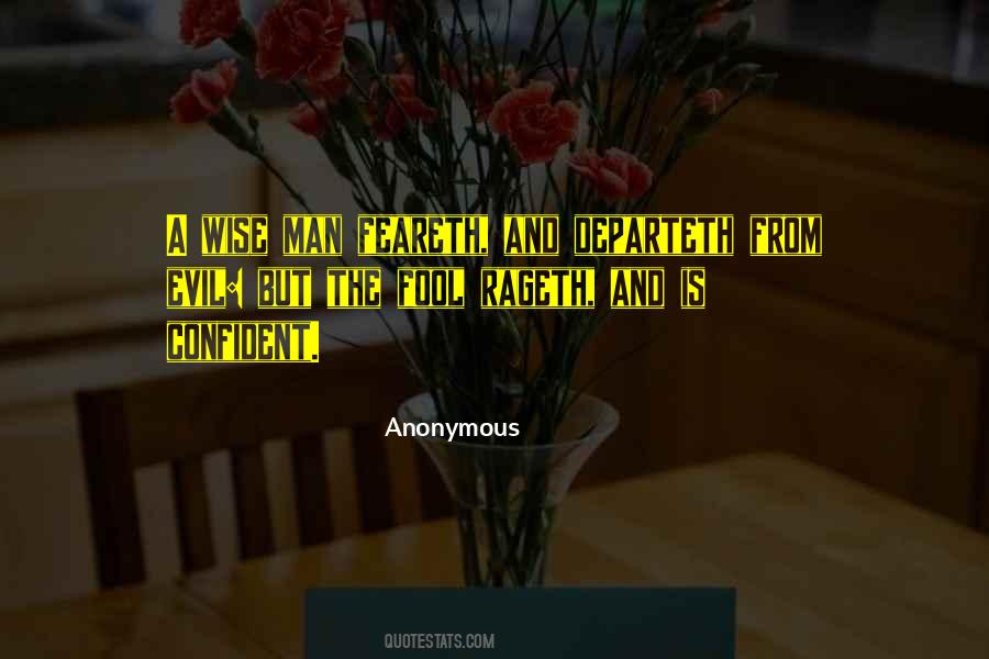 Quotes About A Wise Man And A Fool #1375824