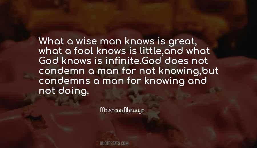 Quotes About A Wise Man And A Fool #1856621