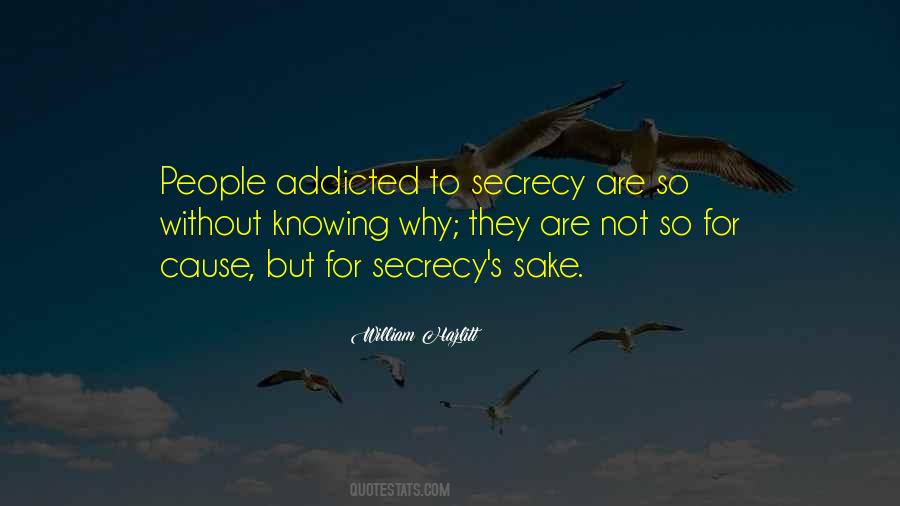 Secrecy's Quotes #1350774