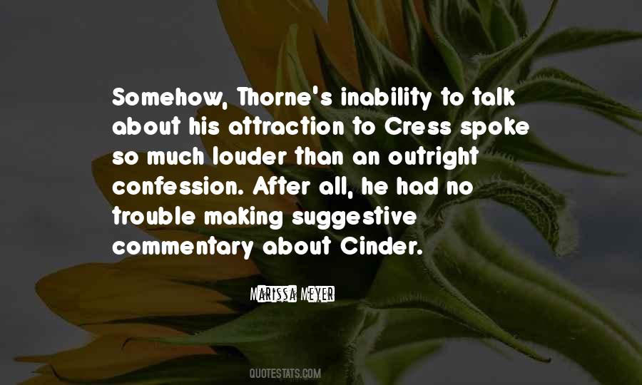 Quotes About Cinder #678821