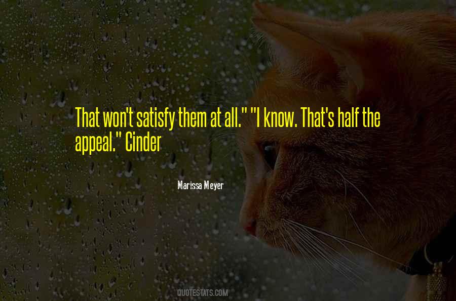 Quotes About Cinder #732506