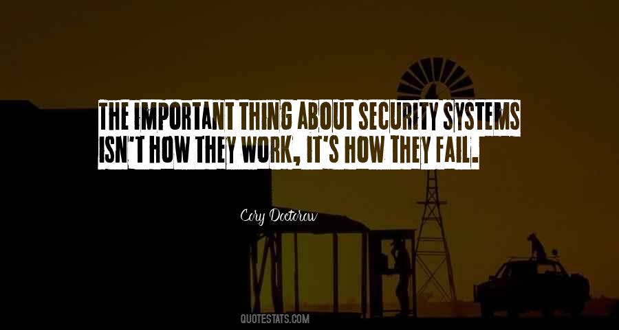 Security's Quotes #5006