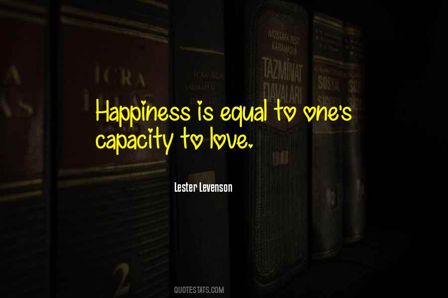Quotes About Equal Love #844819