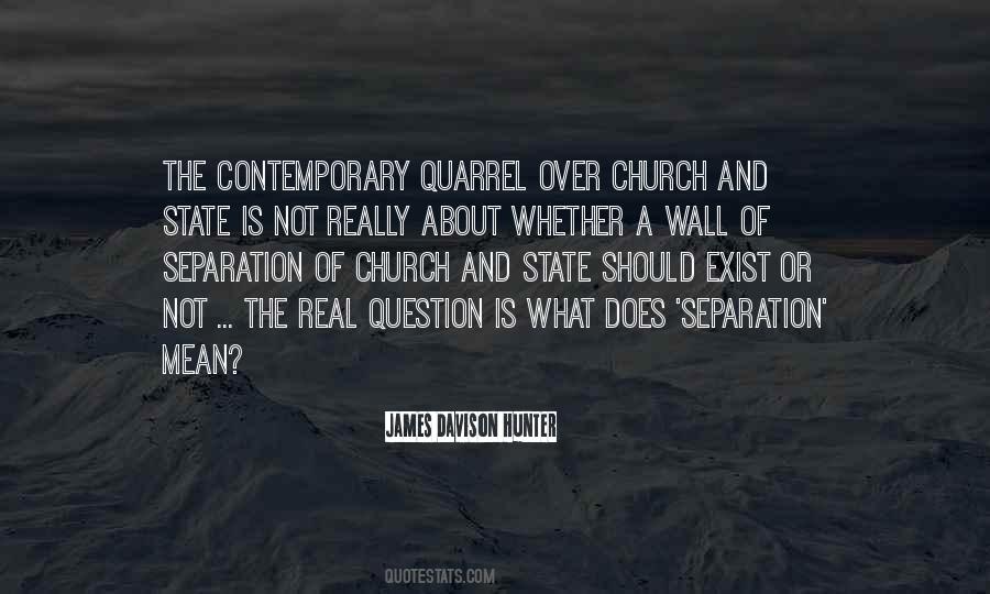 Quotes About Separation Of Church And State #1035927