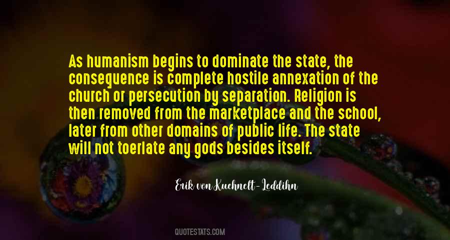Quotes About Separation Of Church And State #110460