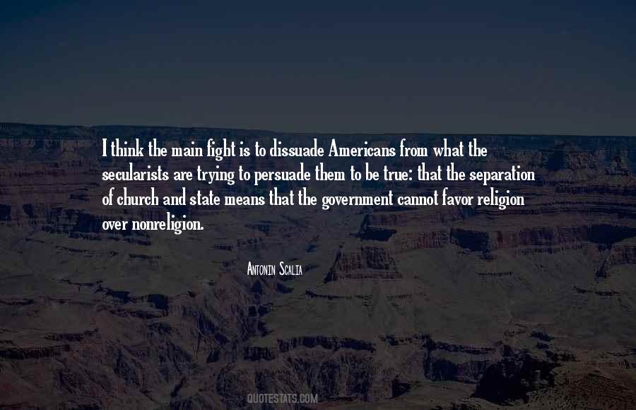 Quotes About Separation Of Church And State #1258085
