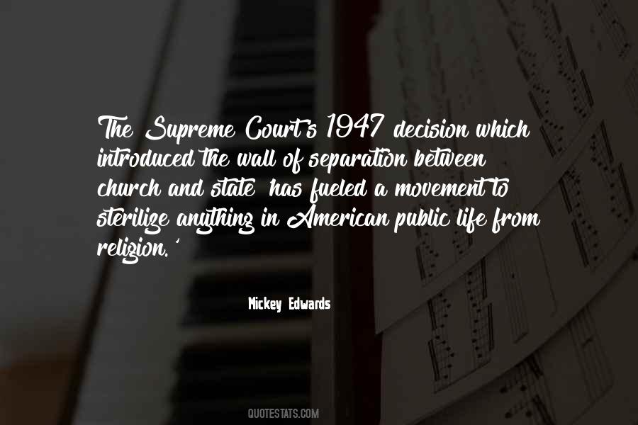 Quotes About Separation Of Church And State #1354423