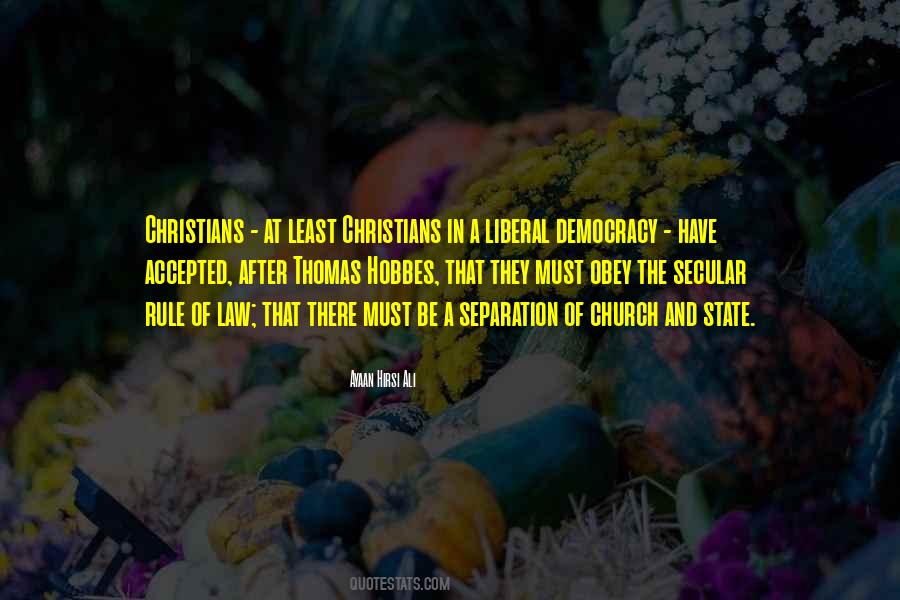 Quotes About Separation Of Church And State #1596338