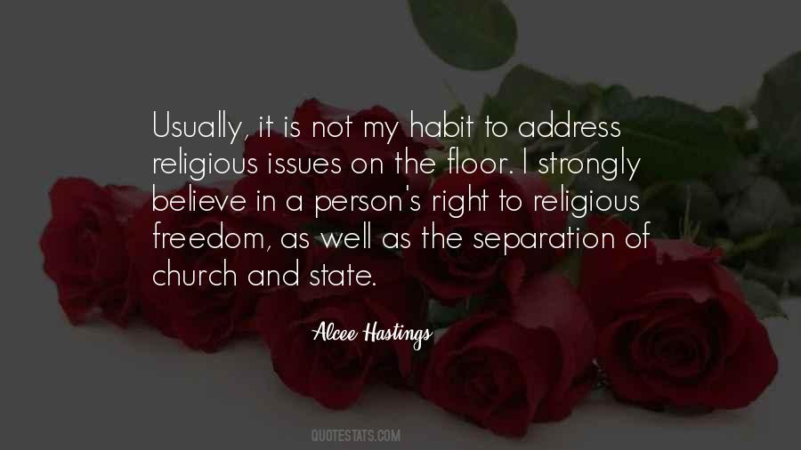 Quotes About Separation Of Church And State #1677497
