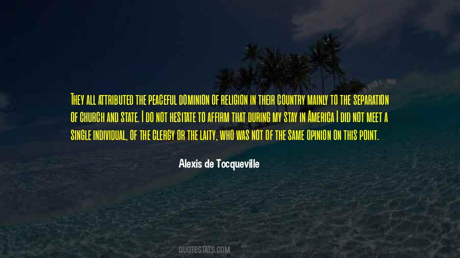 Quotes About Separation Of Church And State #1678988