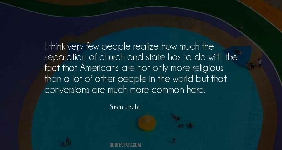 Quotes About Separation Of Church And State #176737