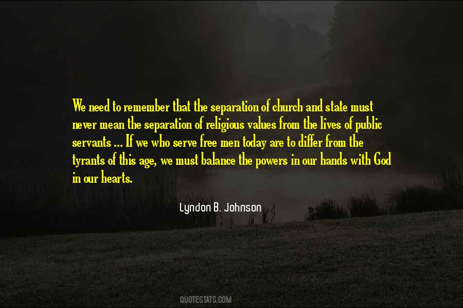 Quotes About Separation Of Church And State #1786278