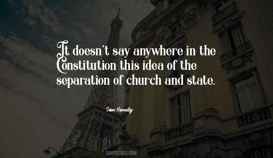 Quotes About Separation Of Church And State #479879