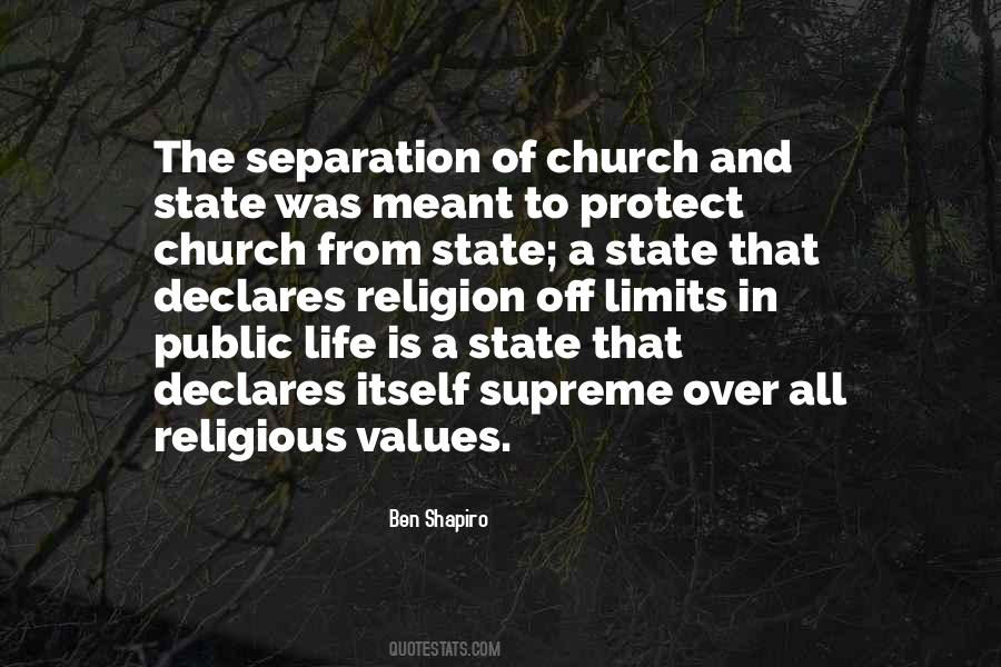 Quotes About Separation Of Church And State #646017