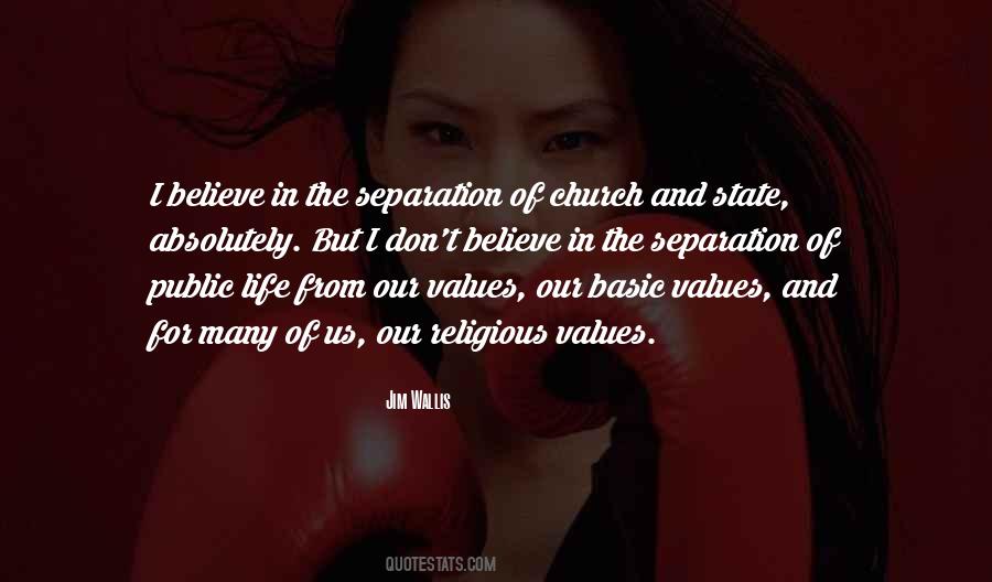 Quotes About Separation Of Church And State #733381