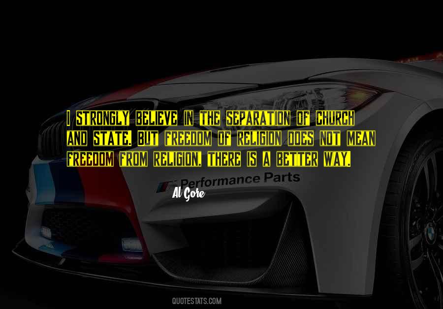 Quotes About Separation Of Church And State #93998