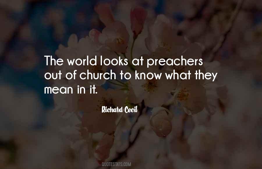 Quotes About Preachers #1279672