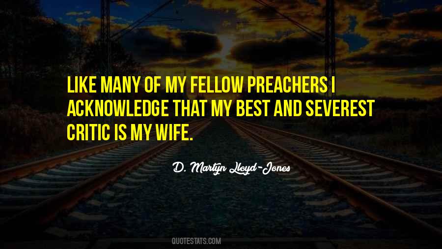 Quotes About Preachers #246885 Quotes About Preachers #246885