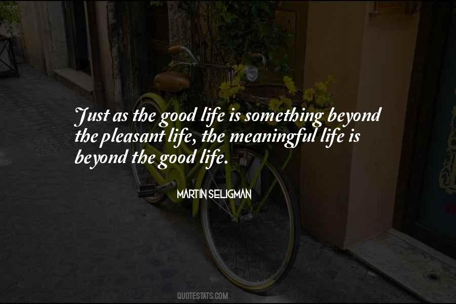 Quotes About Meaningful Life #722189