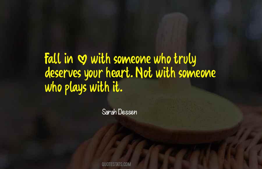 Quotes About Fall In Love With Someone #729619