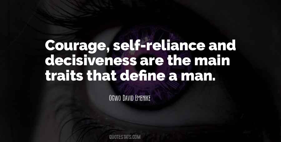 Quotes About Reliance #1667774