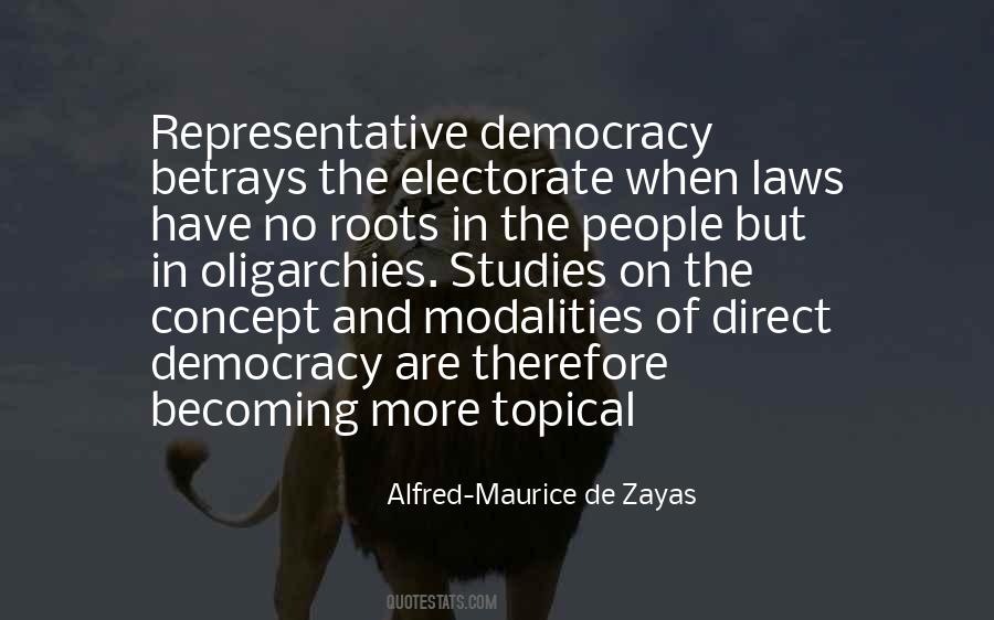 Quotes About Direct Democracy #430081