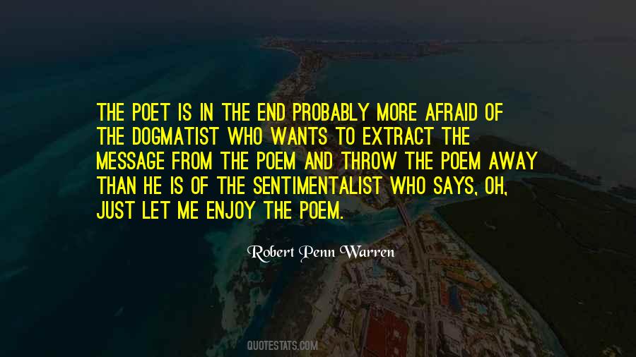 Sentimentalist Quotes #961907