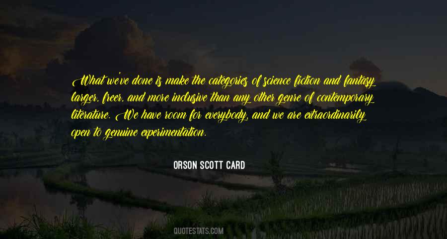 Quotes About The Fantasy Genre #315765
