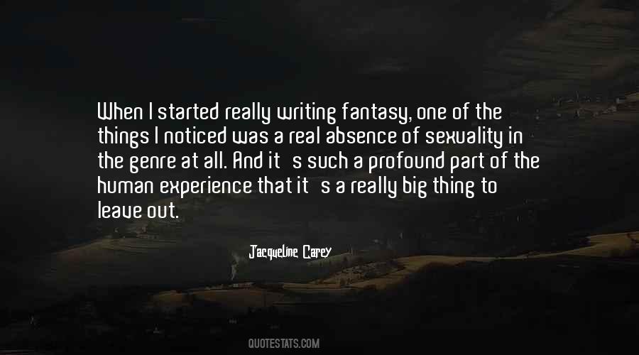 Quotes About The Fantasy Genre #659682
