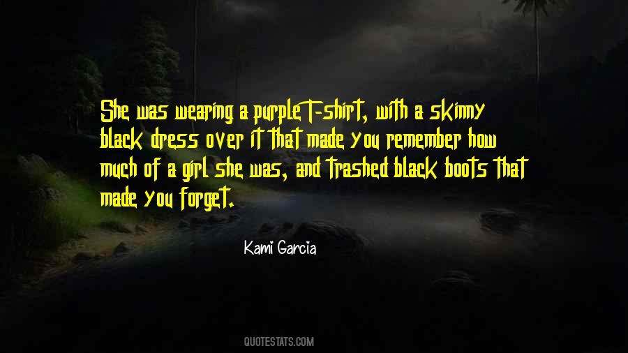 Quotes About Purple Dress #163090