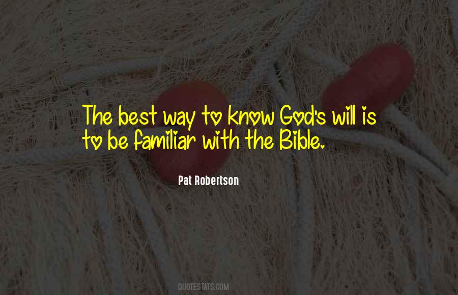 Quotes About Knowing God's Will #1796406