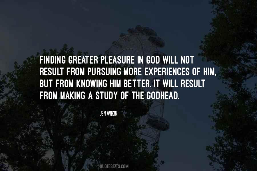 Quotes About Knowing God's Will #829991