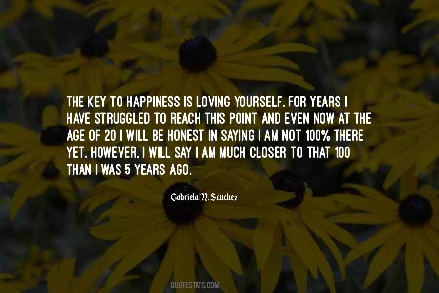 Quotes About Happiness In Yourself #795286