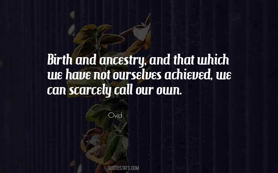 Quotes About Ancestry #143654