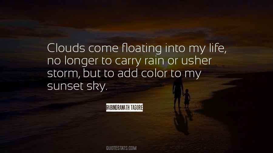 Quotes About Sky Clouds #25351