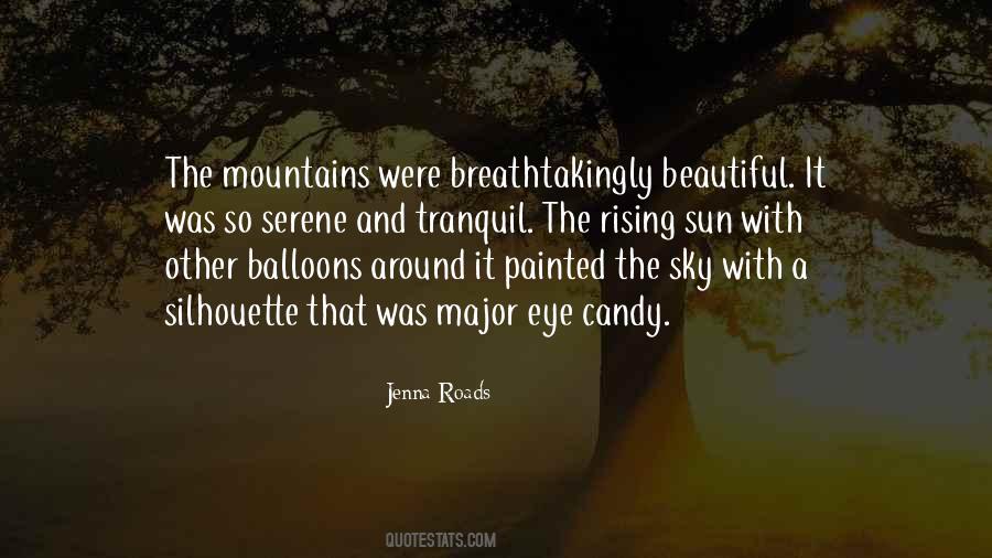 Quotes About Mountains And Sky #43541
