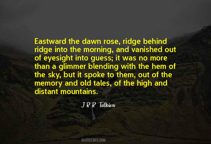 Quotes About Mountains And Sky #445970
