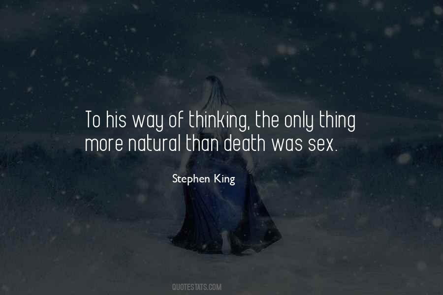 Sex Death Quotes #1013914